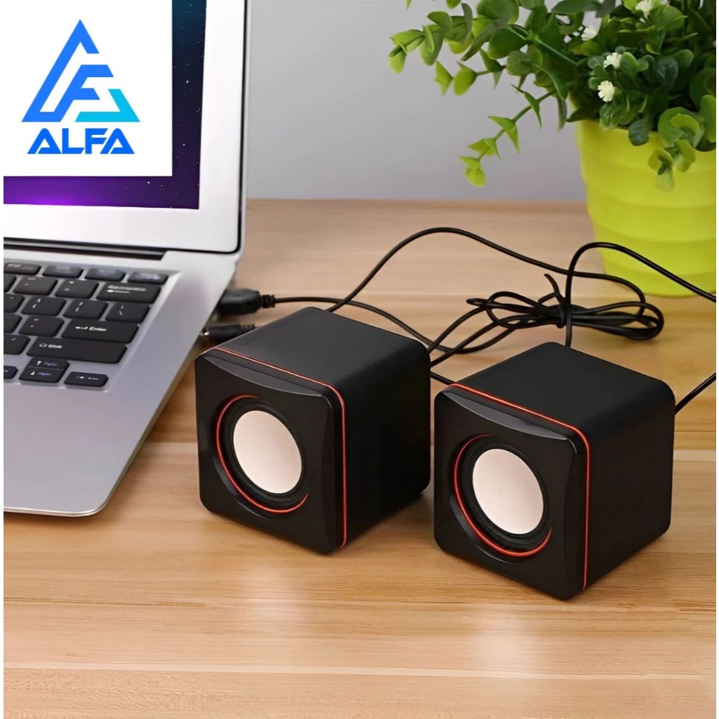 Mini Caixa De Som 2.0 Usb 6w Rms Para Pc Notebook Computador Smartphone Celular Speaker