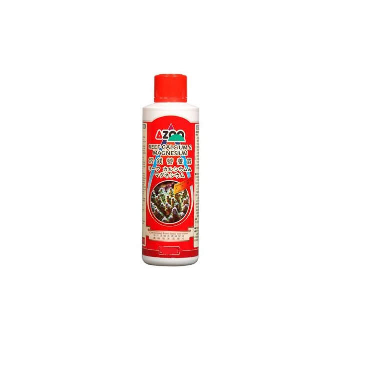 Azoo Reef Calcium Magnesium Suplemento Cálcio Magnésio Ca Mg Coral Aquário Marinho Recife