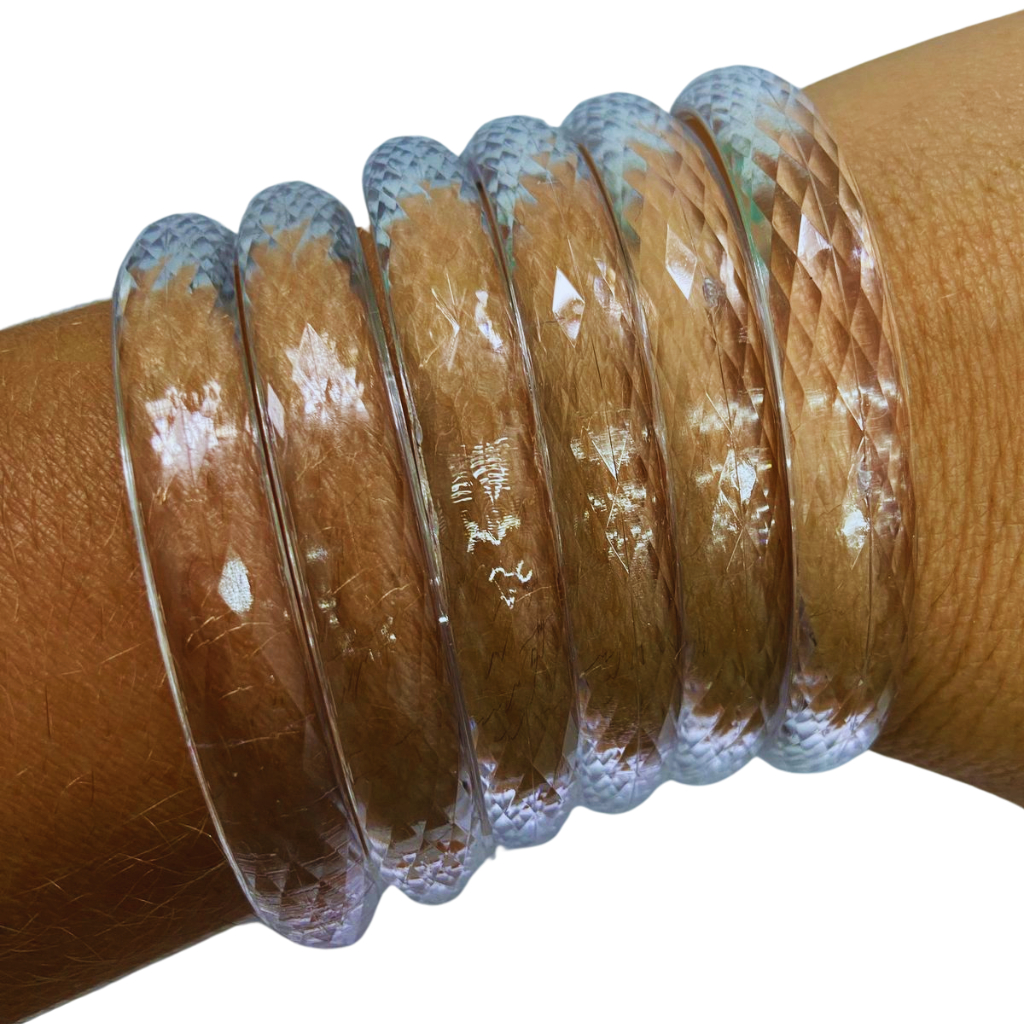 Pulseira Plástica  Infantil com 6 peças