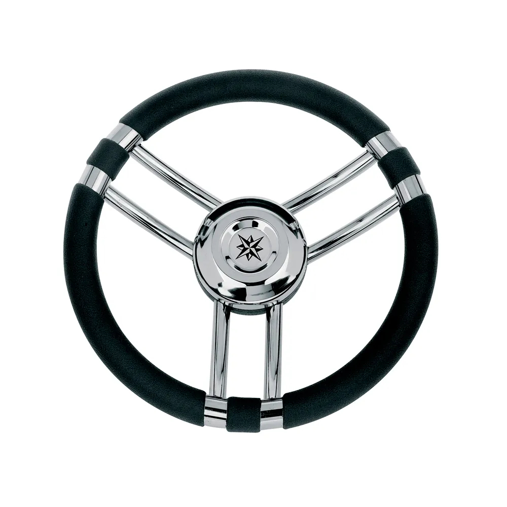Volante Náutico Para Lanchas Phantom Cimitarra Azimut Luxo