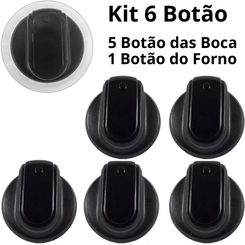 Botão Manipulo Do Fogão Brastemp Clean em Oferta na Shopee