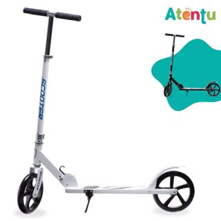 Patinete Adulto Juvenil 2 Rodas Dobrável Ajustável Até 100Kg em Oferta na Shopee