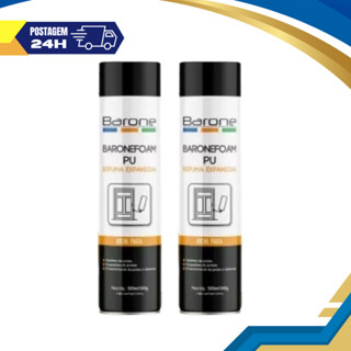 2 Unidades Espuma Expansiva de Poliuretano 500ml/340g em Oferta na Shopee