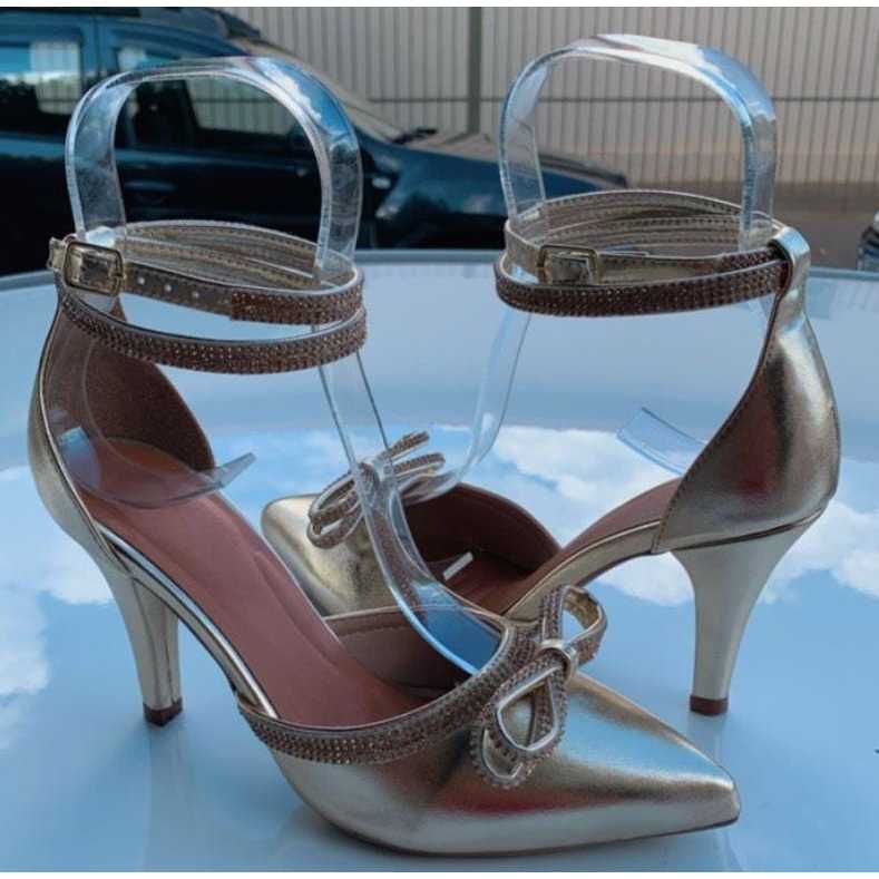 Scarpin Bico Fino Salto Fino Sapato Feminino Salto Elegante