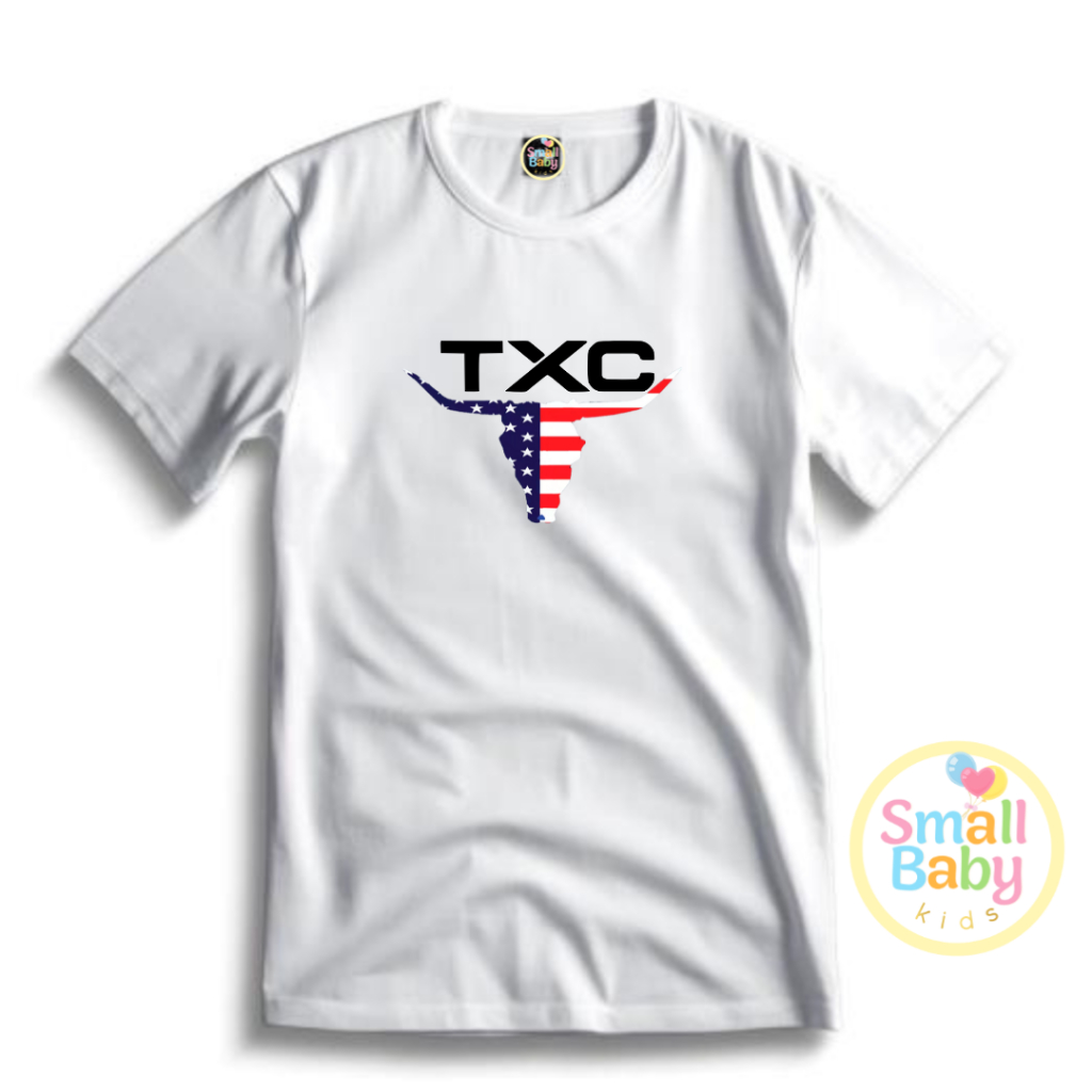 Camiseta Infantil Juvenil Txc Boi USA Moda Country Roça Agro em Oferta na Shopee