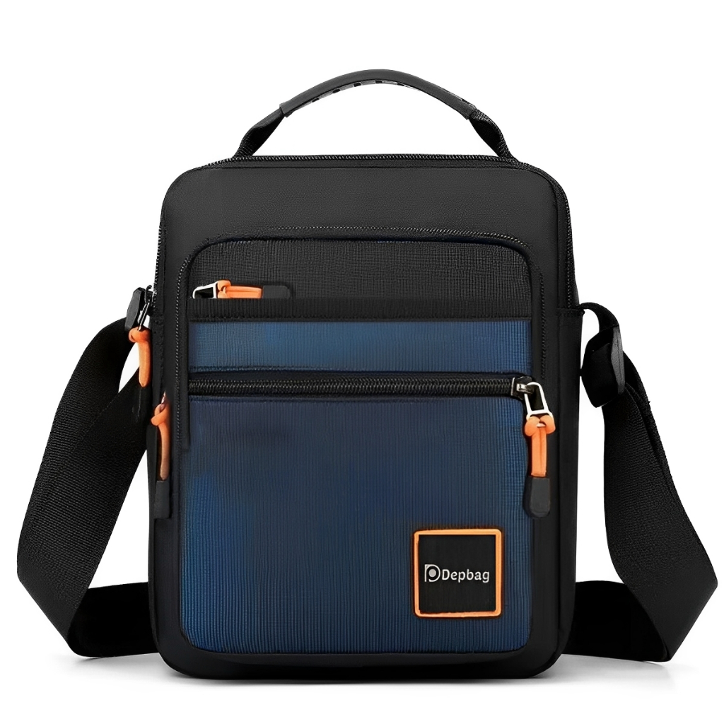 Shoulderbag Masculina Impermeável Antifurto Alça Transversal Esportiva Versátil Compacta R...