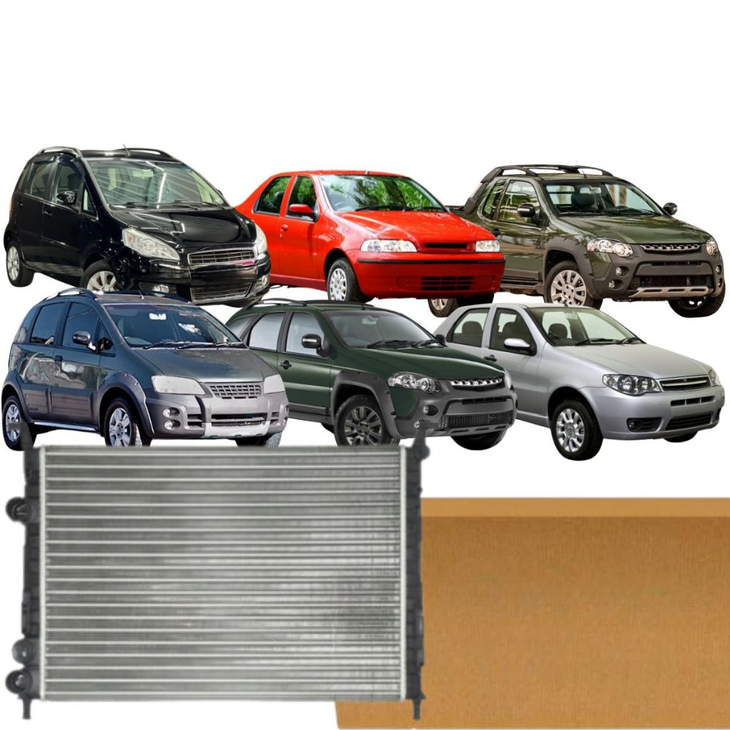 Radiador Valeo Idea Adventure Palio Weekend Adventure Siena em Oferta na Shopee