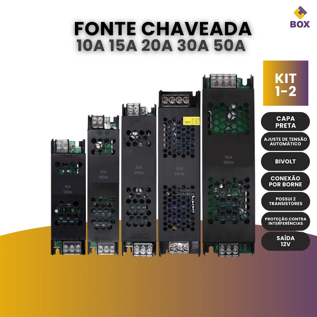 O que é Fonte 10a 12v? Guia e Onde Comprar | BuscaProdutos