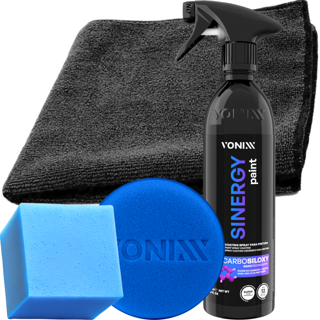 Sinergy Vitrificador de Pintura Spray Pano Aplicador Vonixx - Spare Parts and Accessories for Vehicles