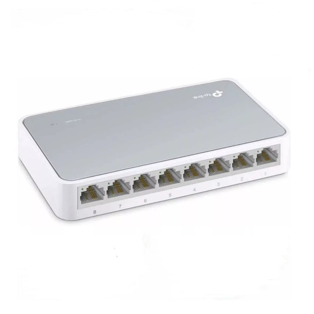 Switch hub de mesa 8 portas 10/100 TP-Link TL-SF1008D