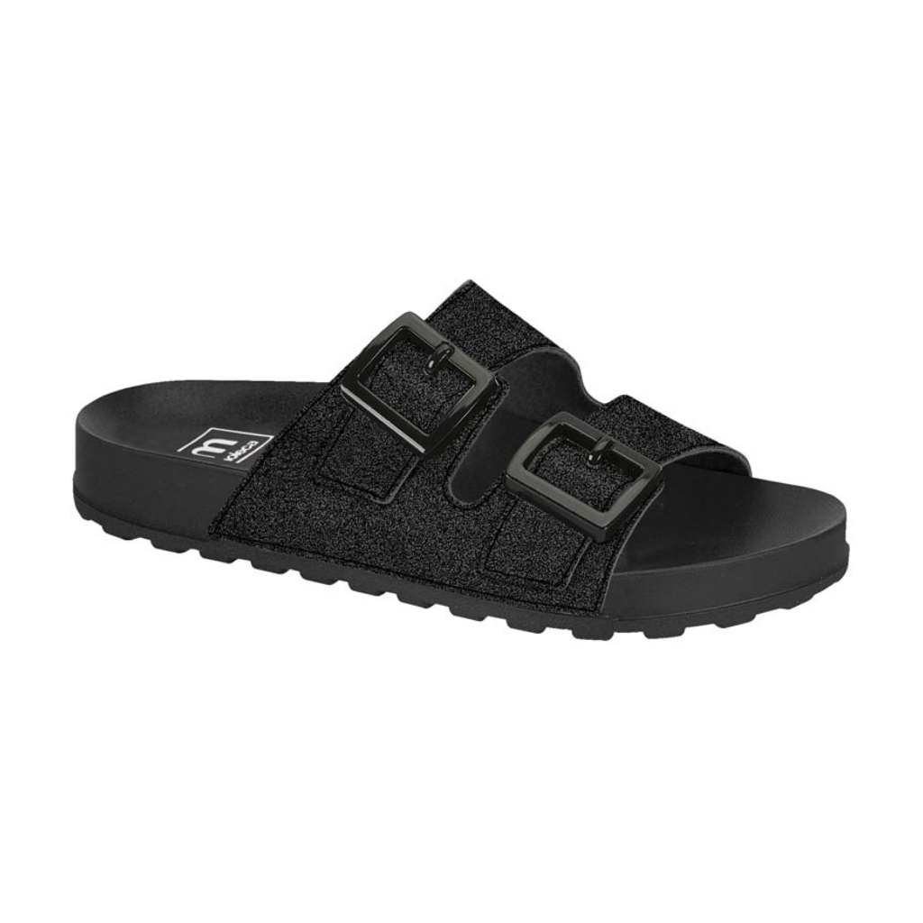 Sandalia Papete Birken Gliter Moleca Original 5436 em Oferta na Shopee