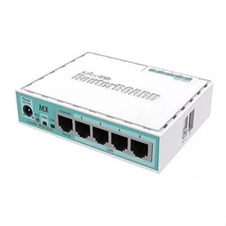 Usado- MikroTik RouterBOARD Hex RB750Gr3 100V/240V Branco Firewall Sistema RouterOS Segurança de rede Gigabit Ethernet em Oferta na Shopee