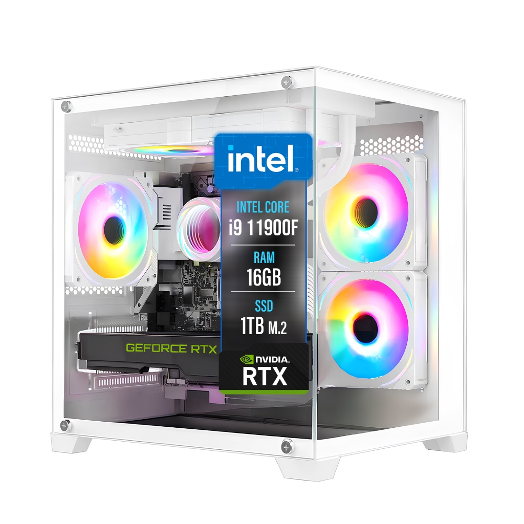 PC Gamer LUDIC by BluePC - Intel Core i9 11900F, RTX 4070 Ti 16GB, 16GB, SSD 1TB