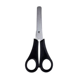 Tesoura Escolar Preta 13 cm Leo&Leo - leonora
