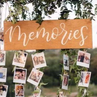 Placa Decorativa Casamento Festas Noivados Memorias em Oferta na Shopee