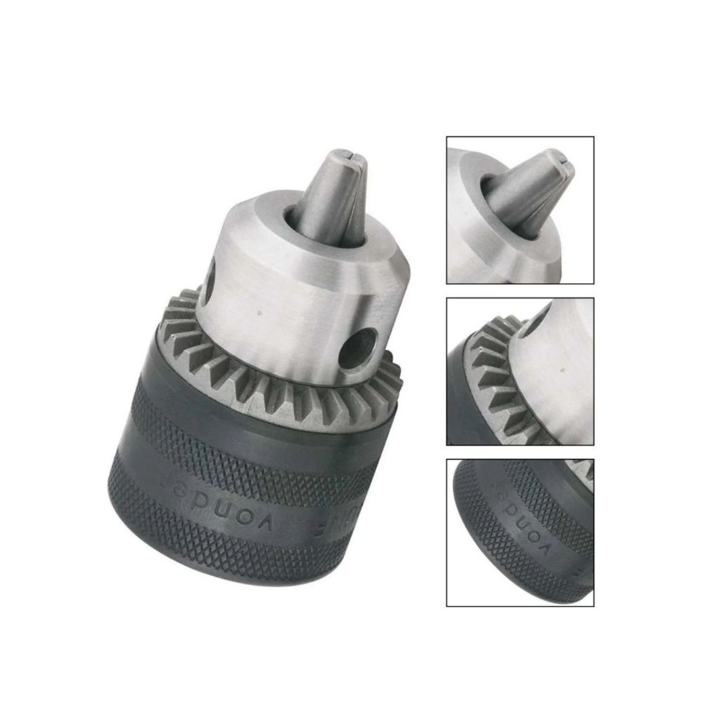 Mandril Leve 1,5mm A 10,00mm Para Furadeira Com Rosca 3/8 Vonder