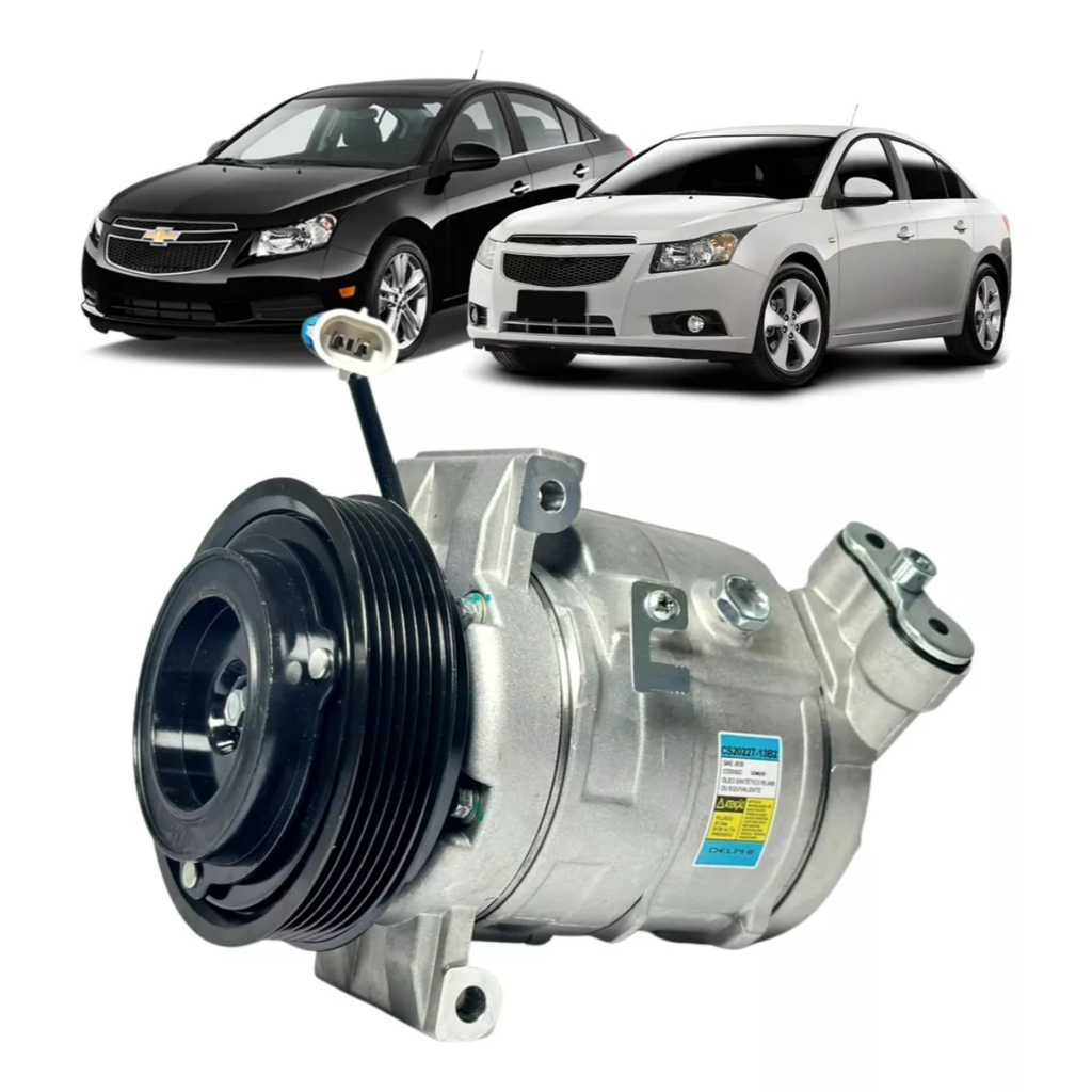 Compressor De Ar Condicionado Gm Cruze 1.8 2012 a 2015 Original Delphi - Spare Parts and Accessories for Vehicles