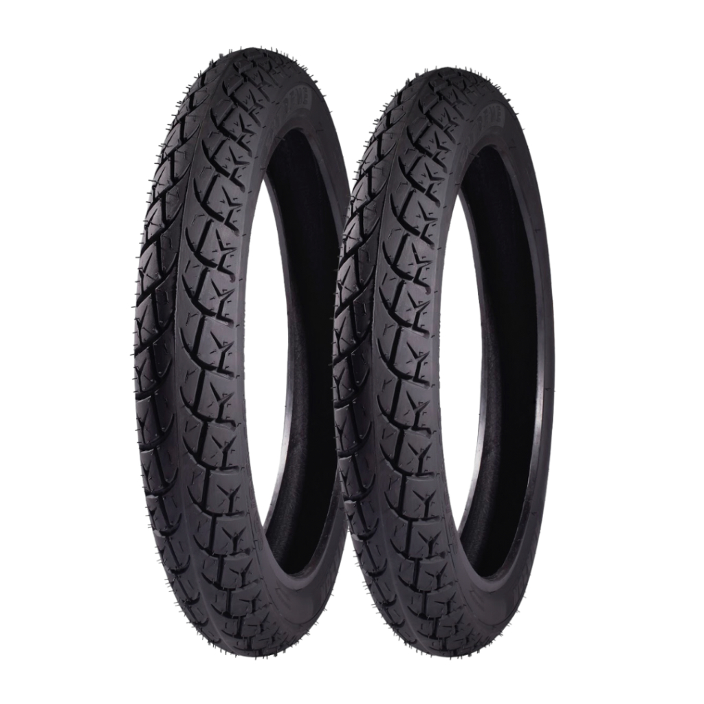 PAR DE PNEU NOVO TITAN 150 CG 125 FAN 160 HONDA YAMAHA YBR MOTO EXTREME