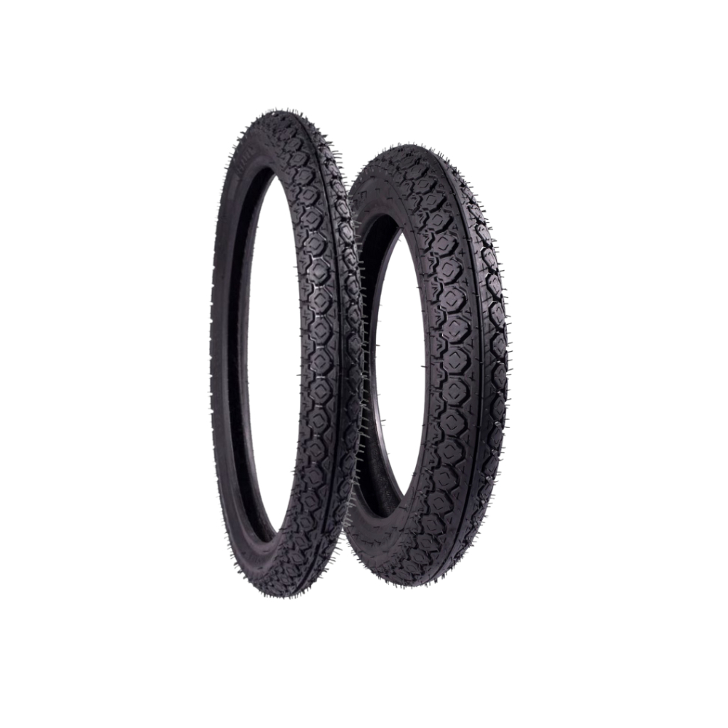 PAR DE PNEU NOVO BIZ 125 110 100 HONDA POP 100 AMAZON em Oferta na Shopee