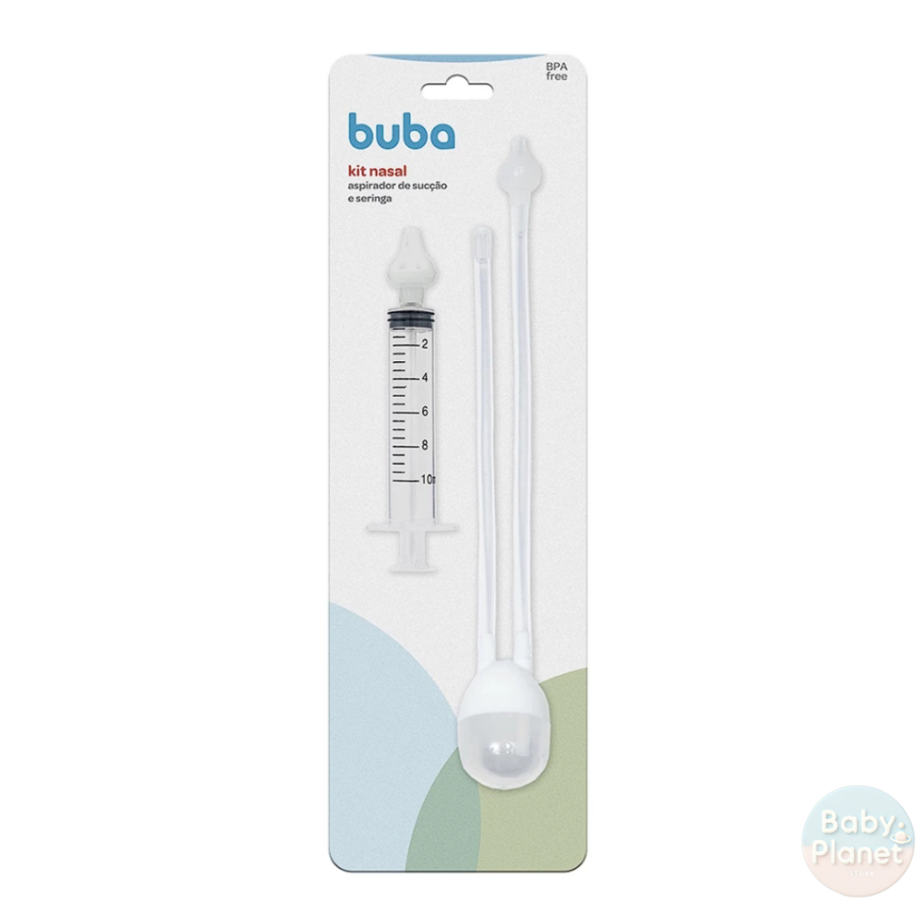 Aspirador Nasal de Sucção com Seringa Buba