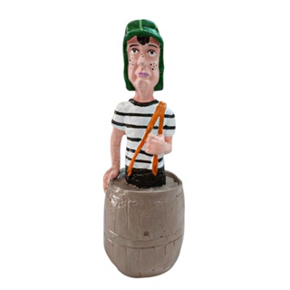 Chaves No Barril Turma do Chaves Decoração Em Resina em Oferta na Shopee