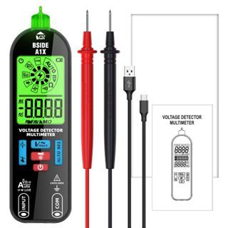 BSIDE Multímetro Digital Inteligente Testador AC/DC Recarregável NCV Sem Contato em Oferta na Shopee