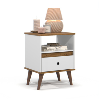 Mesa Lateral de Cabeceira Canto Quarto 50x34 Ted - Cores em Oferta na Shopee