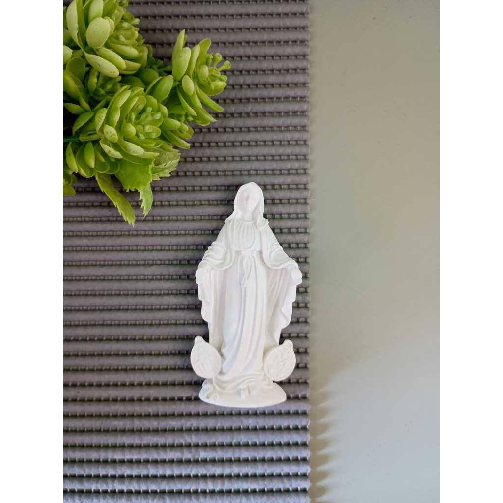 Aplique Nossa Senhora das Graças Religioso Decoração Artesanato em Oferta na Shopee