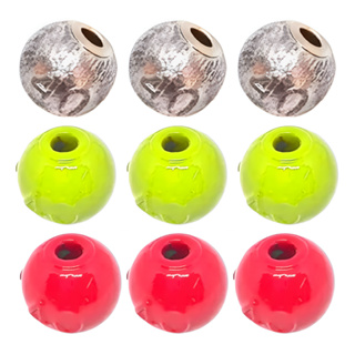 Kit Chumbo Poita (5pcs) Chumbada Bola Pesca com Ilhós Vários Pesos em Oferta na Shopee