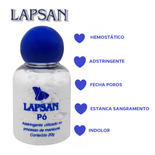 LAPSAN PÓ PARA ESTANCAR SANGUE - CICATRIZANTE / ADSTRINGENTE / HEMOSTÁTICO em Oferta na Shopee