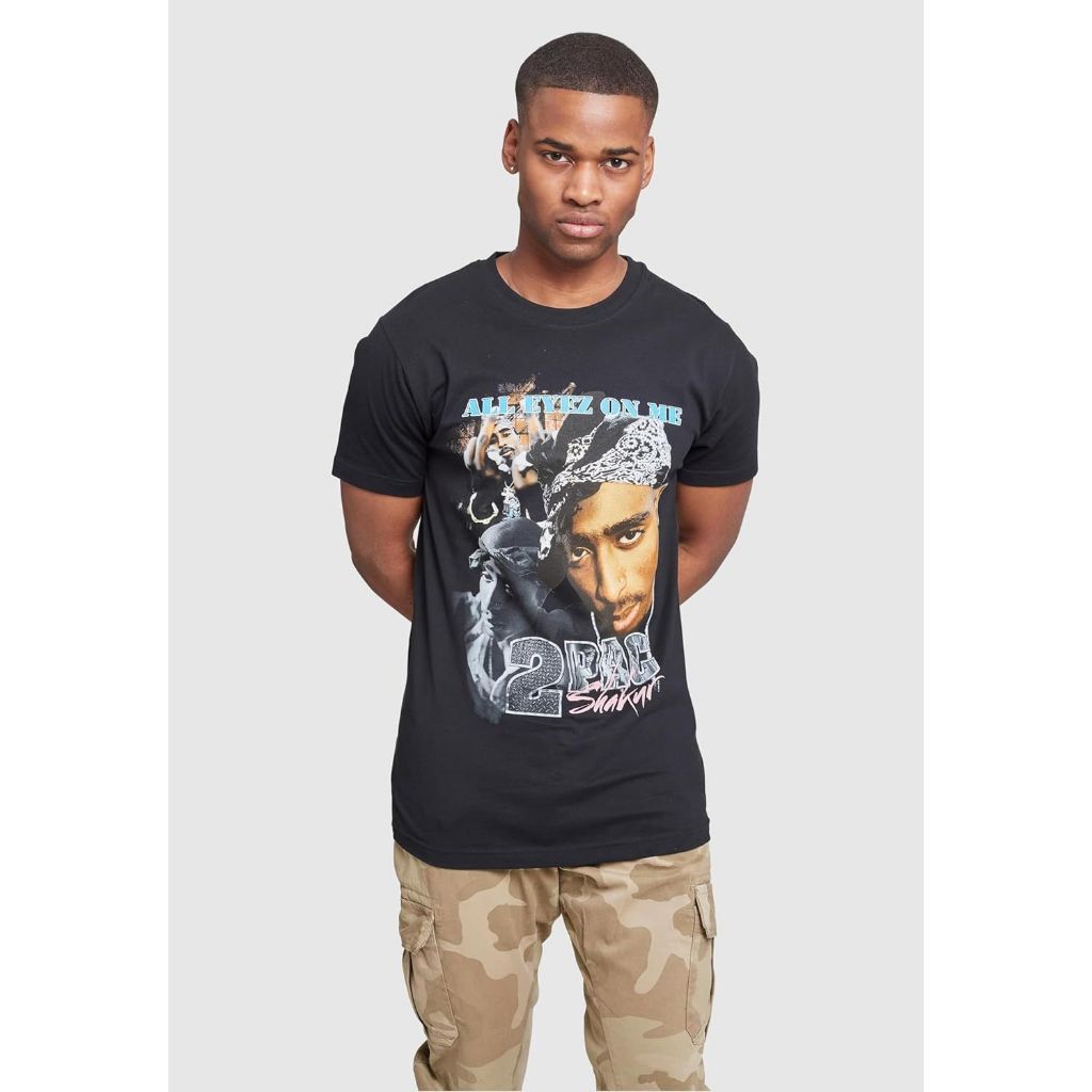 Camiseta Aftersoul Regular Streetwear | 100% algodão | Tupac Shakur | Moda Urbana | Plus Size