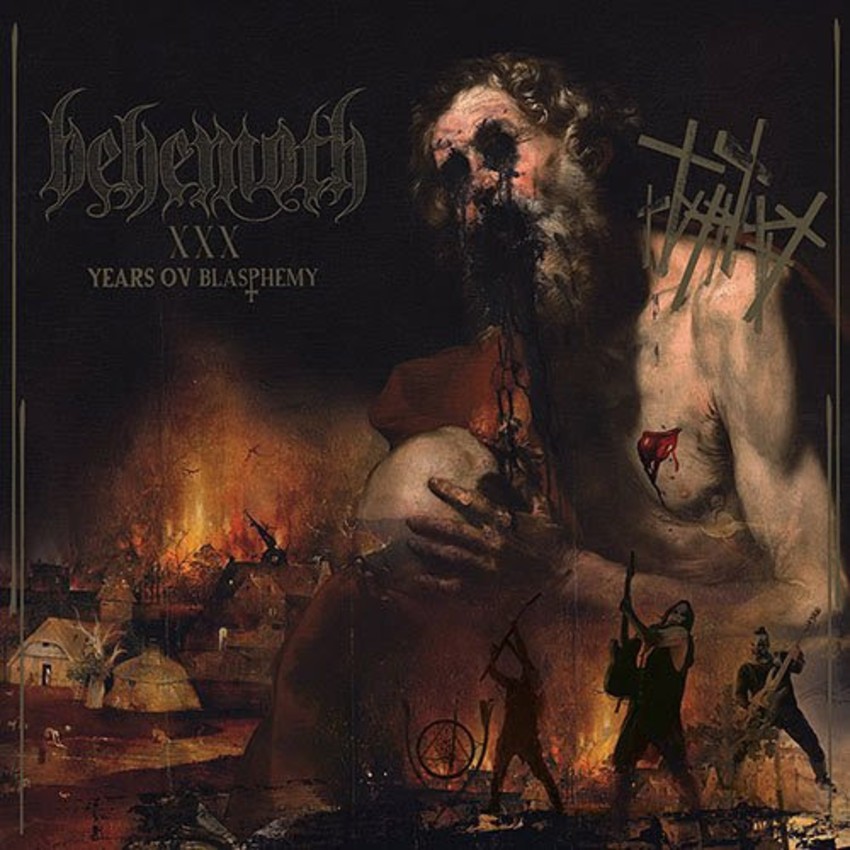 CD BEHEMOTH - XXX YEARS OV BLASPHEMY (3xCDs) (NOVO/LACRADO)