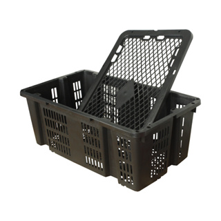Caixa Organizadora Grande 27 Litros C/ Tampa 49x29x19cm em Oferta na Shopee