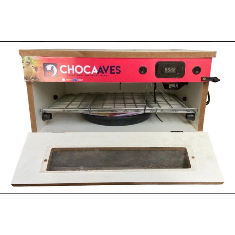 Chocadeiras 120 Ovos  Com Ovoscópio, 100% Automática, 110 VOLTS E 220 VOLTS