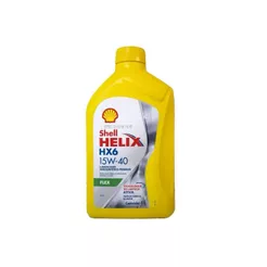 Óleo Para Motor Shell Hx6 15w40 Semissintético Flex Api SL