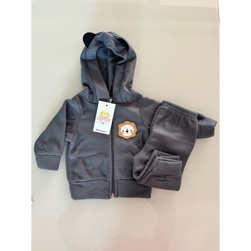 Conjunto de Soft com ziper para bebês/ infantil meninos PMG 1/2/3
