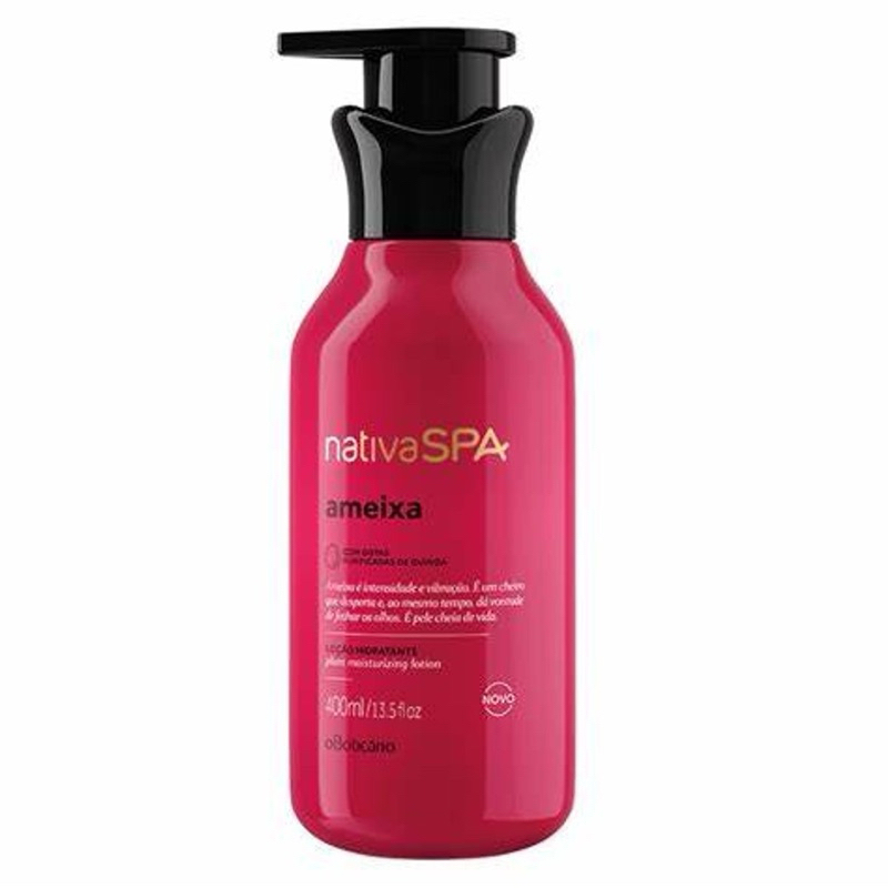 Loção Hidratante Desodorante Corporal Nativa SPA Ameixa 400ml- O Boticário
