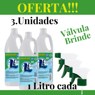 Kit 3. UNI Desengordurante Multiuso - Limpador Potente e Removedor de Gordura Instantâneo em Oferta na Shopee
