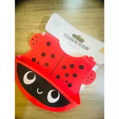 Babador Bebe Silicone Impermeável C/ Coletor Infantil Ajustável Varios Modelos