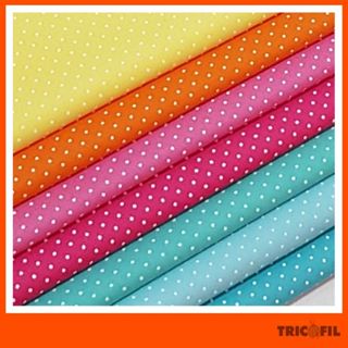 Tecido Poá | Tricoline 100% Algodão ( 40x75cm) em Oferta na Shopee