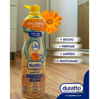Limpador Pisos Laminados e Vinílicos Brilho Super Perfumado 750ml Pronto uso Limpeza para Dia Dia