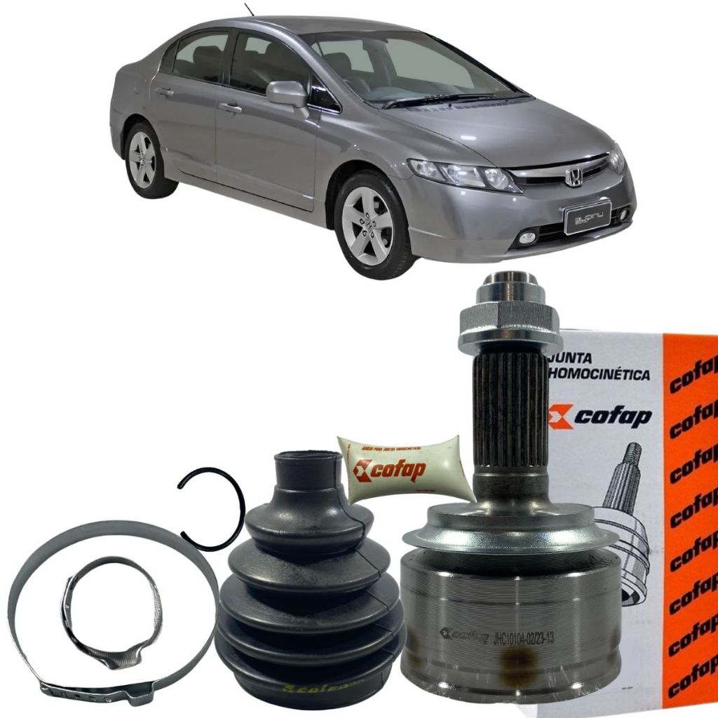 Ponteira Homocinética Original Cofap Civic 1.8 16v 2006 À 2011 em Oferta na Shopee