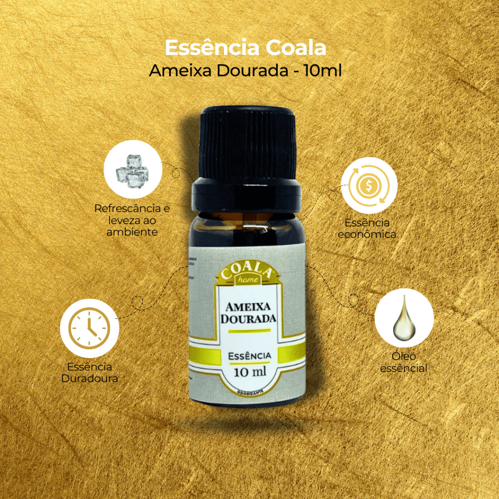 Essência Para Aromatizador Ameixa Dourada 10 ML Coala