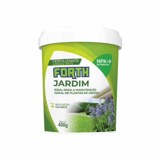 Fertilizante Forth Jardim Adubo NPK +9 Nutrientes 400 gr