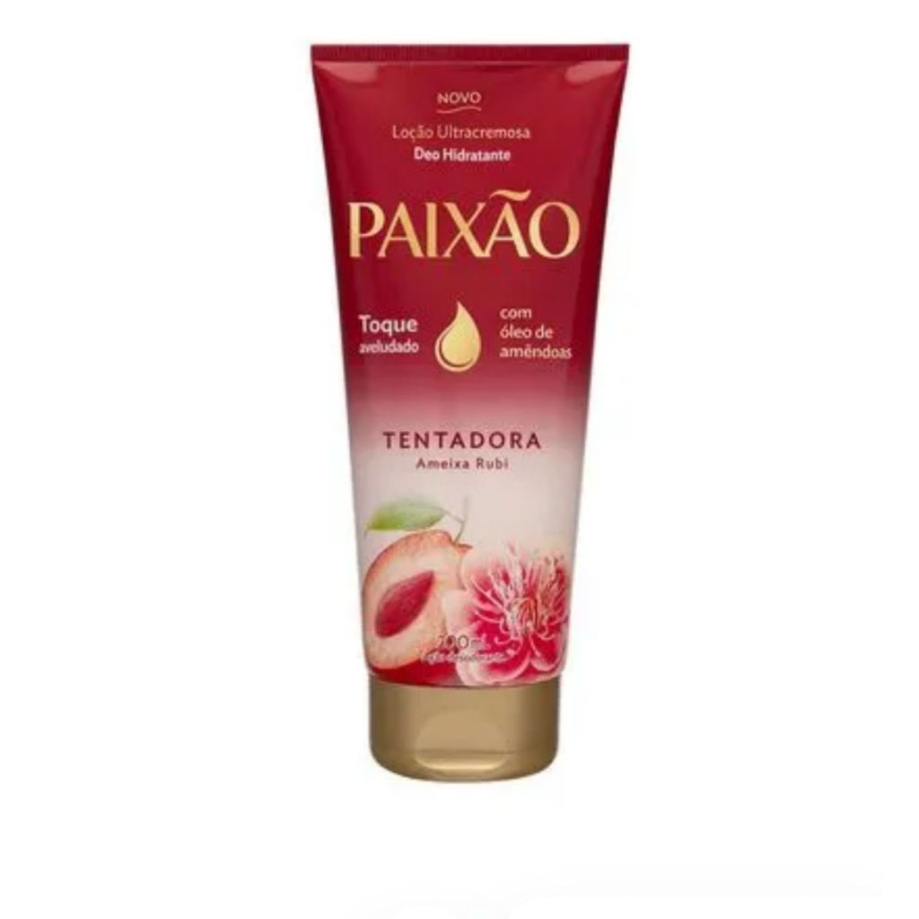 Paixão - Loção Ultracremosa Deo Hidratante Tentadora Ameixa Rubi 200ml