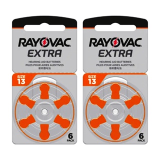 12 Auditivas 13 PR48 Extra Rayovac - 2 Cartelas em Oferta na Shopee