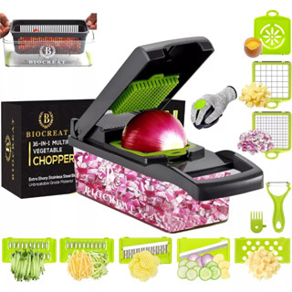 16 em 1 Cortador Multifuncional Fatiador De Verduras/frutas/legumes 16 em 1