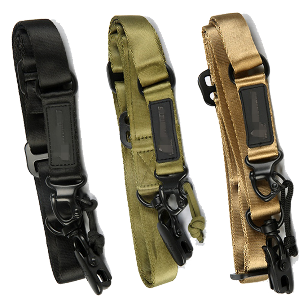 Alça Bandoleira Para Rifle Carabina Espingarda Resistente Tipo Magpul Ms2 Tática 1,2 Pontos Airsoft Polícia