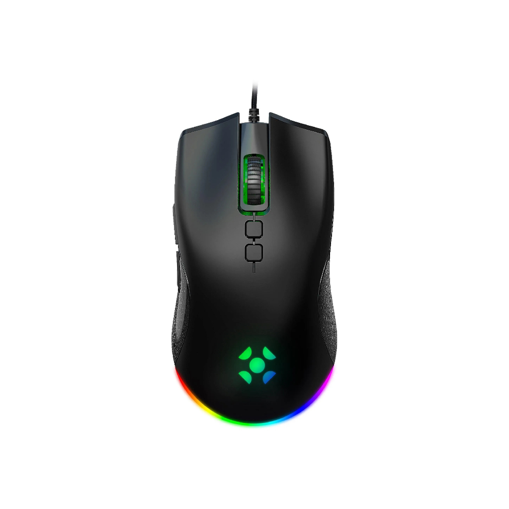 Mouse Gamer Fortrek Blackfire RGB 7200 DPI 6 Botões Macro Programáveis Switch Huano USB 75683