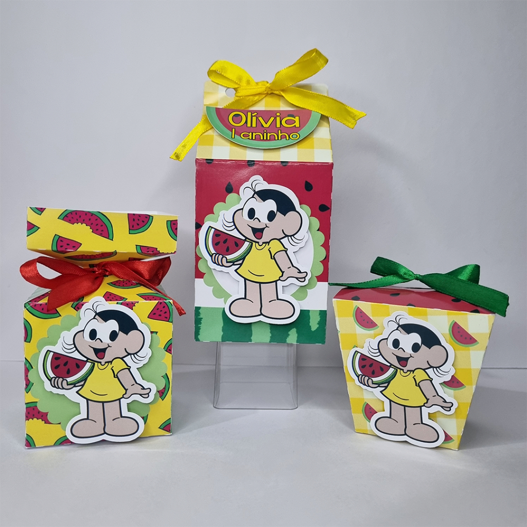 Kit Festa Magali 30 Caixas Personalizadas | Festa Infantil